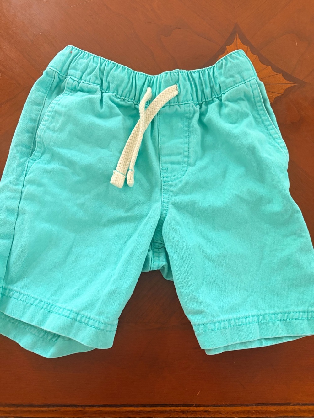 Arizona Jean Company Turquoise Drawstring Cotton Shorts